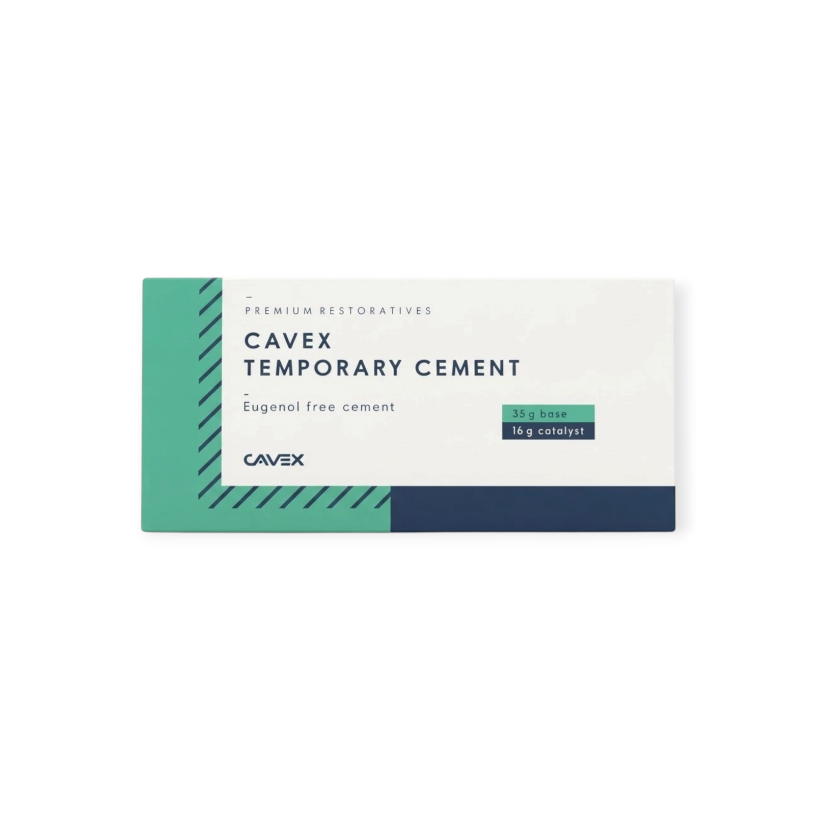 Cavex temporary cement