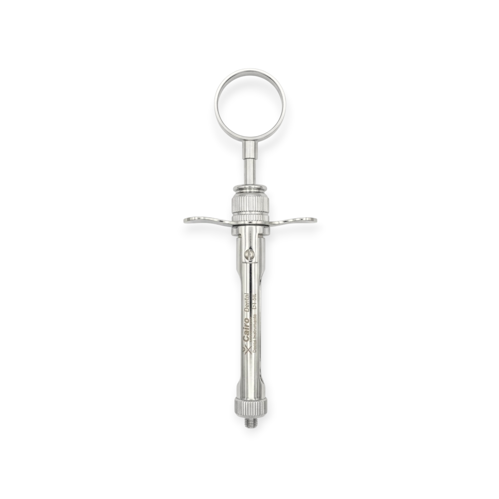 Metal dental syringe