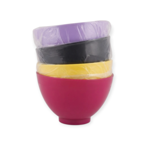 Hard rubber mixing bowl