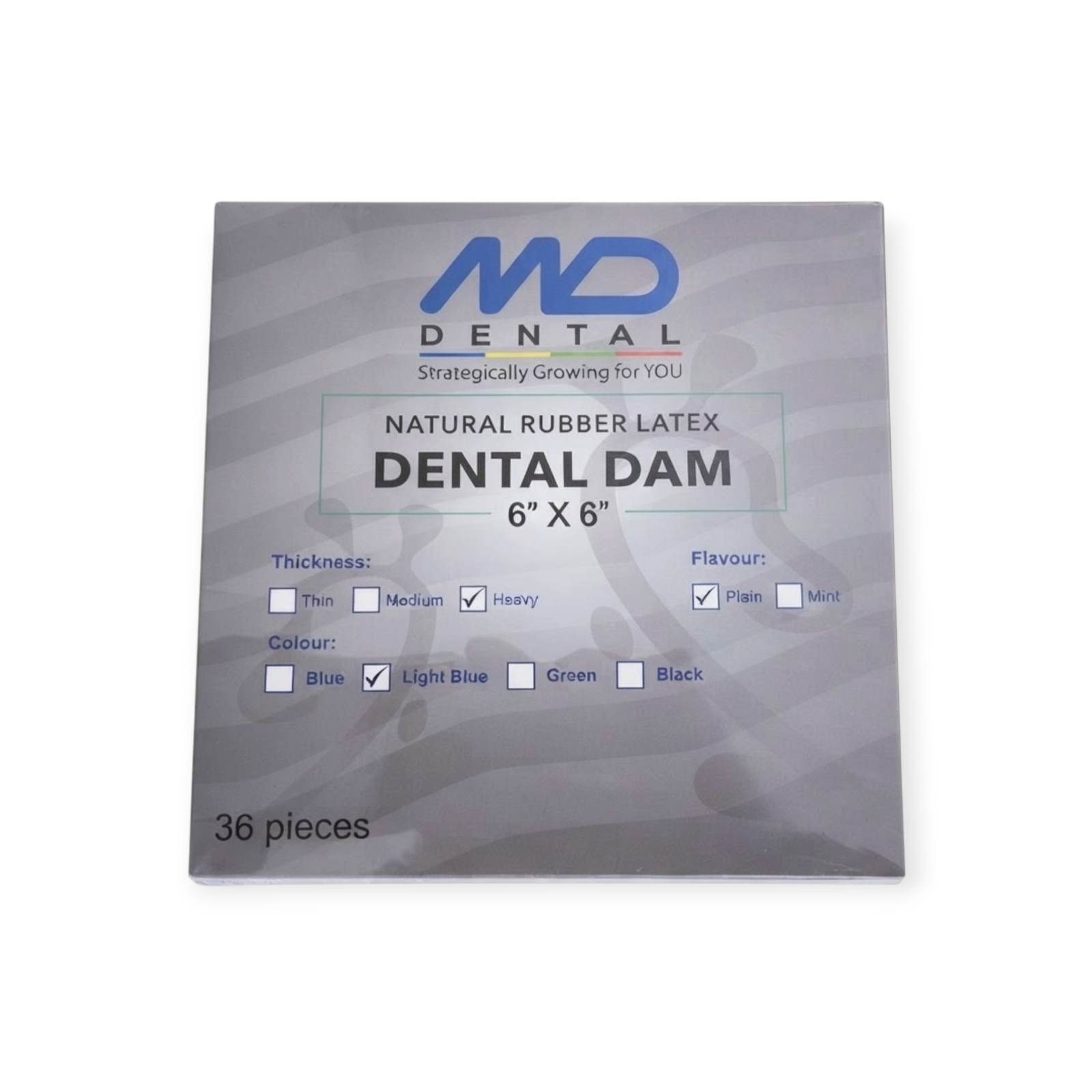 MD rubber dam sheets