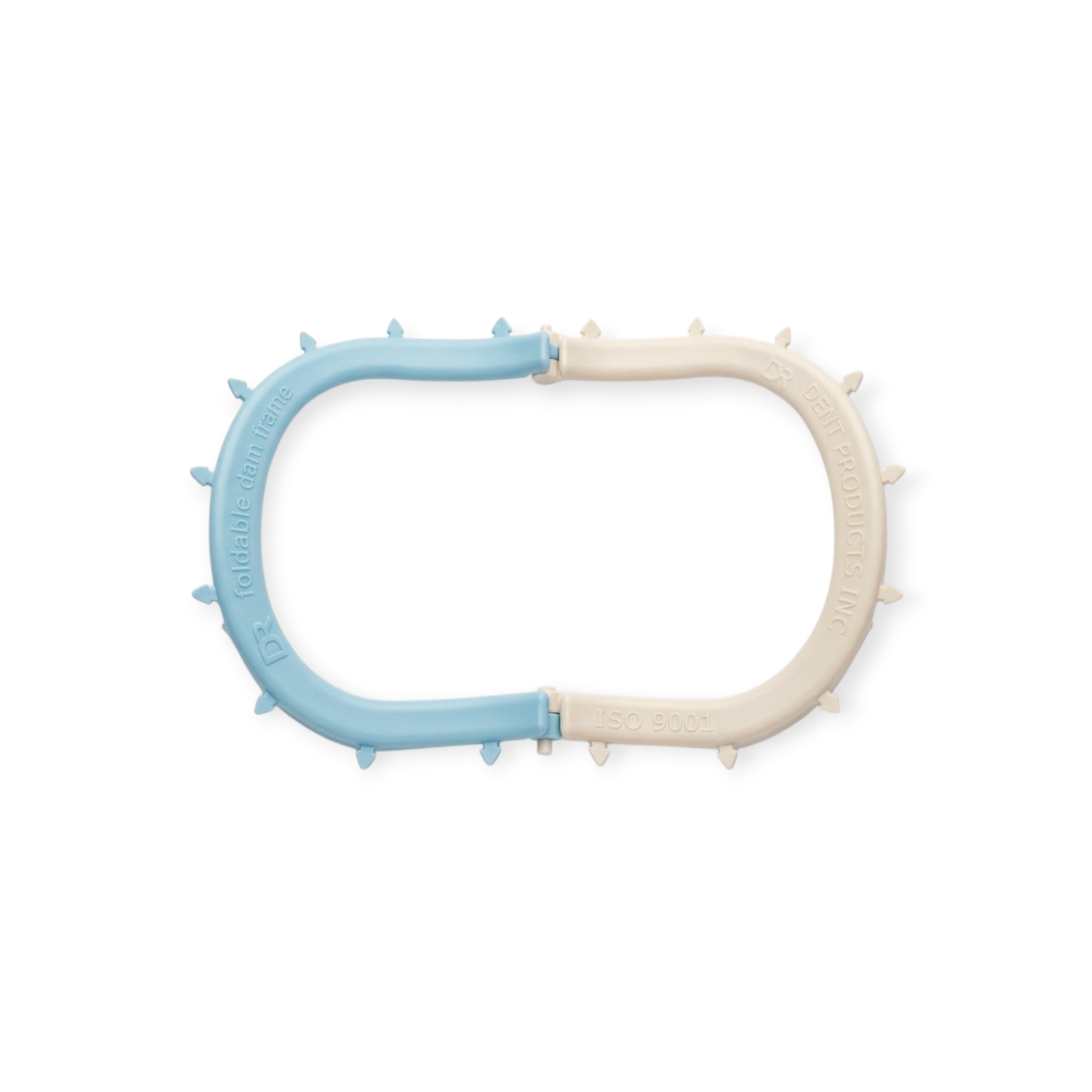 Plastic rubber dam frame for isolation