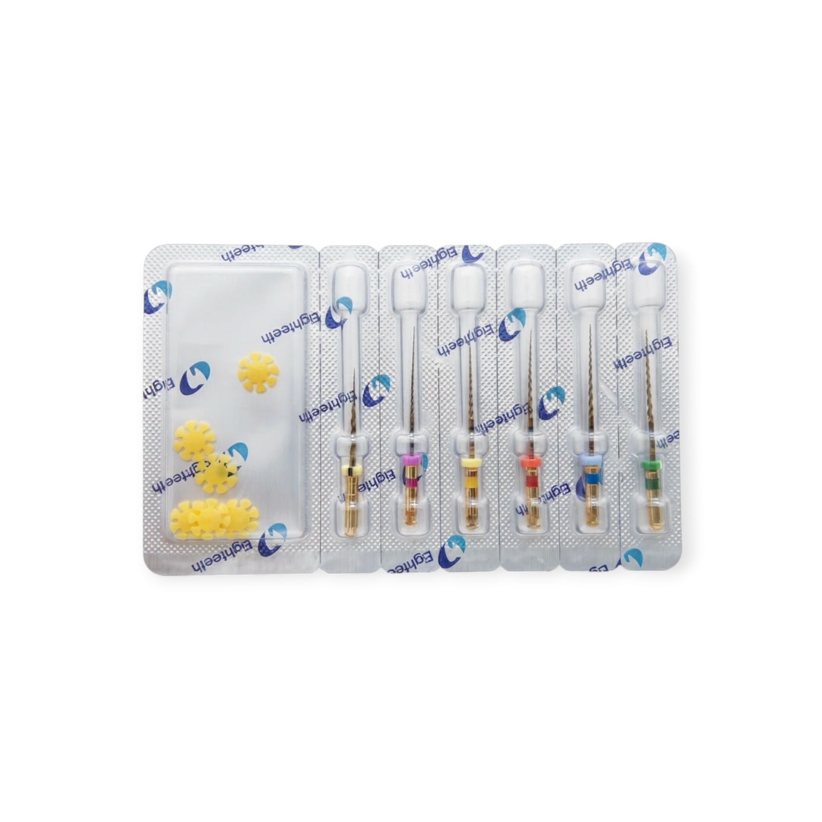 E-Flex Gold rotary files for root canal shaping