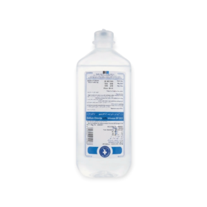 Saline solution for rinsing and irrigation in dental clinics
