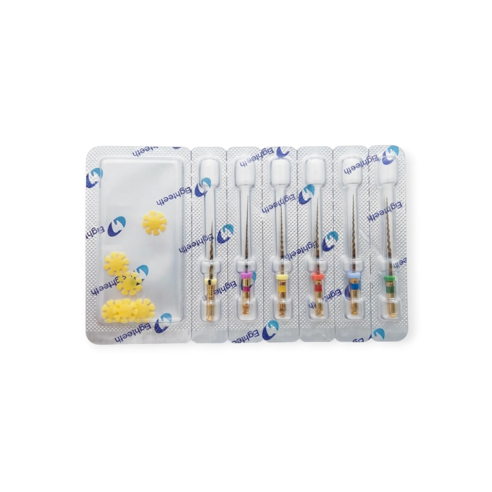 E-Flex Gold rotary files for root canal shaping